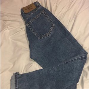 Vintage Calvin Klein mom jeans